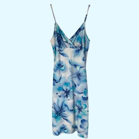 Follies Paris Tropical Hawaiian Camisole Dress M/L - Picture 1 of 5